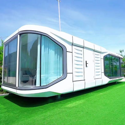 Durable Outdoor Space Capsule Customized Space Capsule Home Prefabricated 