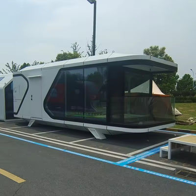 Durable Outdoor Space Capsule Customized Space Capsule Home Prefabricated 