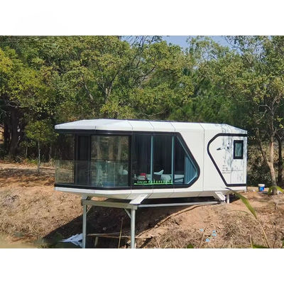 Durable Outdoor Space Capsule Customized Space Capsule Home Prefabricated 
