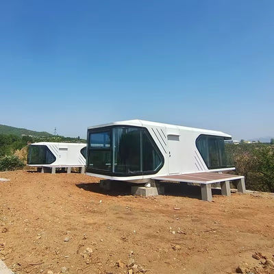 Durable Outdoor Space Capsule Customized Space Capsule Home Prefabricated 