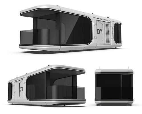 Durable Outdoor Space Capsule Customized Space Capsule Home Prefabricated 