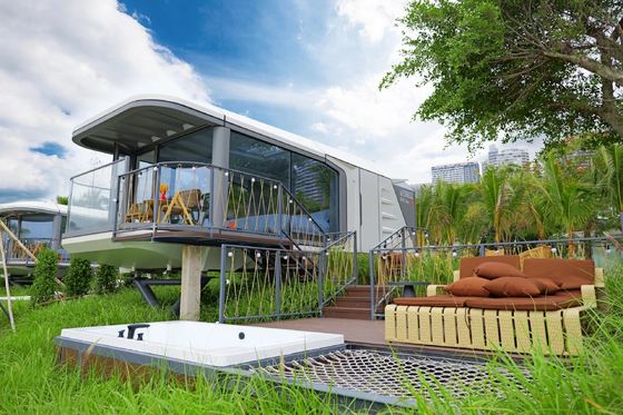 Customized Modular Capsule Home Eco Mobile Capsule House Prefabricated