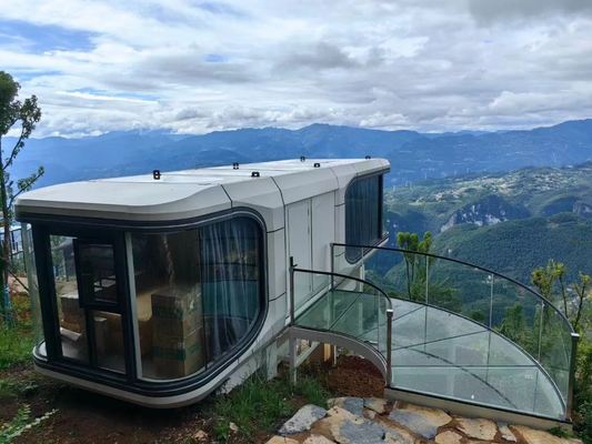 Customized Modular Capsule Home Eco Mobile Capsule House Prefabricated