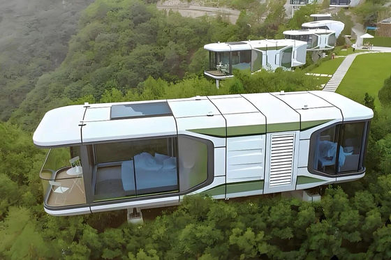 Customizable Capsule Mobile Home Durable Capsule Container House