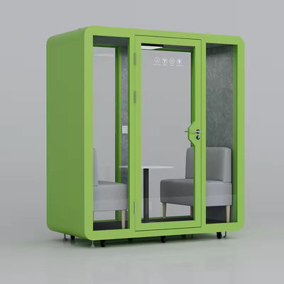 Private Two Person Pod Fully Enclosed Sound Isolation Booths Professional 200*120*230cm