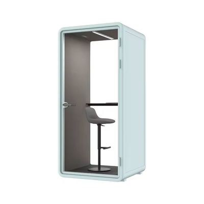 Enhance Your Home Office Effectiveness with Our Small Soundproof Booth 15 dB External Sound Insulation