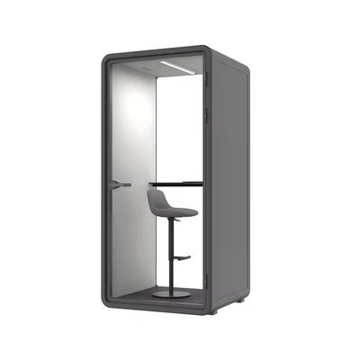 Enhance Your Home Office Effectiveness with Our Small Soundproof Booth 15 dB External Sound Insulation