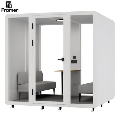 Customizable Soundproof Office Pod Modular Private Work Booth Adjustable