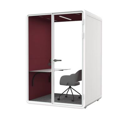 Acoustic Single Person Pod 220V Phone Booth For Office Employees