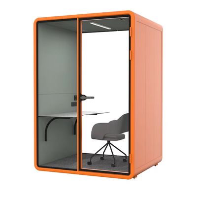 Acoustic Single Person Pod 220V Phone Booth For Office Employees