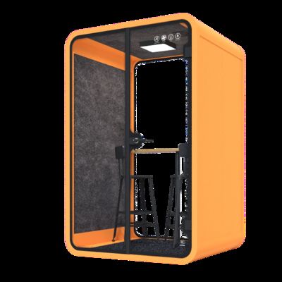 Modern Meeting Room Pods Multiple Color 2 Person Phone Booth