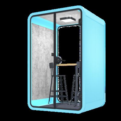Modern Meeting Room Pods Multiple Color 2 Person Phone Booth