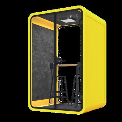 Modern Meeting Room Pods Multiple Color 2 Person Phone Booth