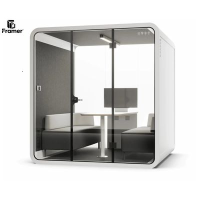 Fully Enclosed Acoustic Office Pod Customizable Office Quiet Pod Extendable