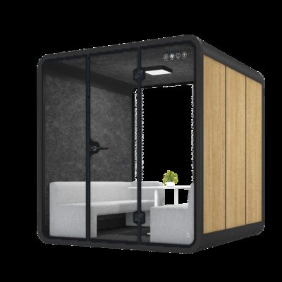 Multi Person Acoustic Office Pod Durable Modular Meeting Pod Customized