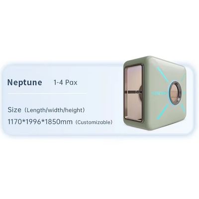 Sports Recovery Hyperbaric Oxygen Chamber 1170*1996*1850mm Home Hyperbaric Chamber 20L