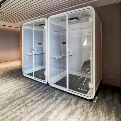 2 Person Modern Office Privacy Booth Modular Room Phone Pod Customized