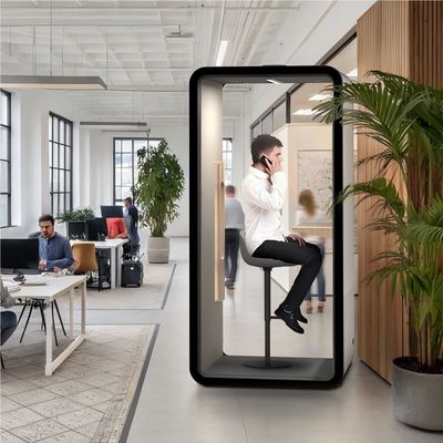 52W Soundproof Pods Custom Office Call Booths Prefabricated