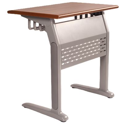 Fixed Height Double Student Desks Environmentally Friendly Classroom Tables And Chairs