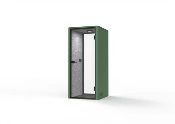 Guter Preis Modell S Schalldichtes Büro für Einzelpersonen aus Aluminium mit mehrschichtiger zusammengesetzter Schalldämmung und AkzoNobel Pulverbeschichtung Online