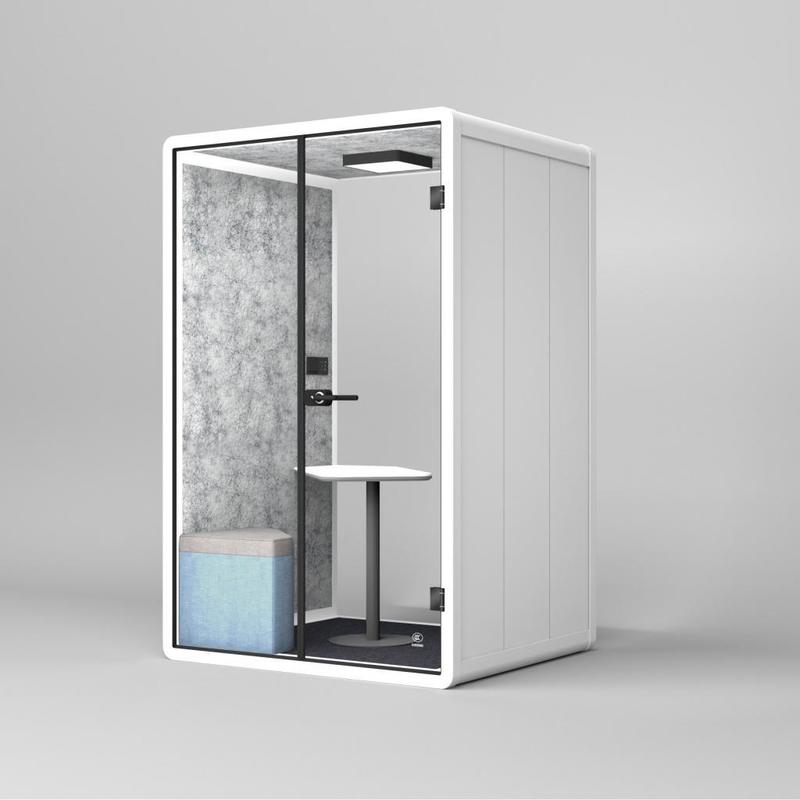 Extendable Solo Office Sound Booth Soundproof Study Booths Pod Easy Assembly