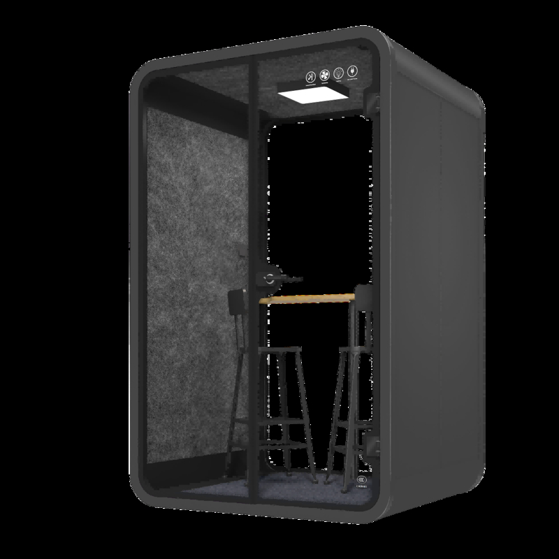 Multiple Color Two Person Pod Customized Quiet Space Office Pods Quick Assembly Design