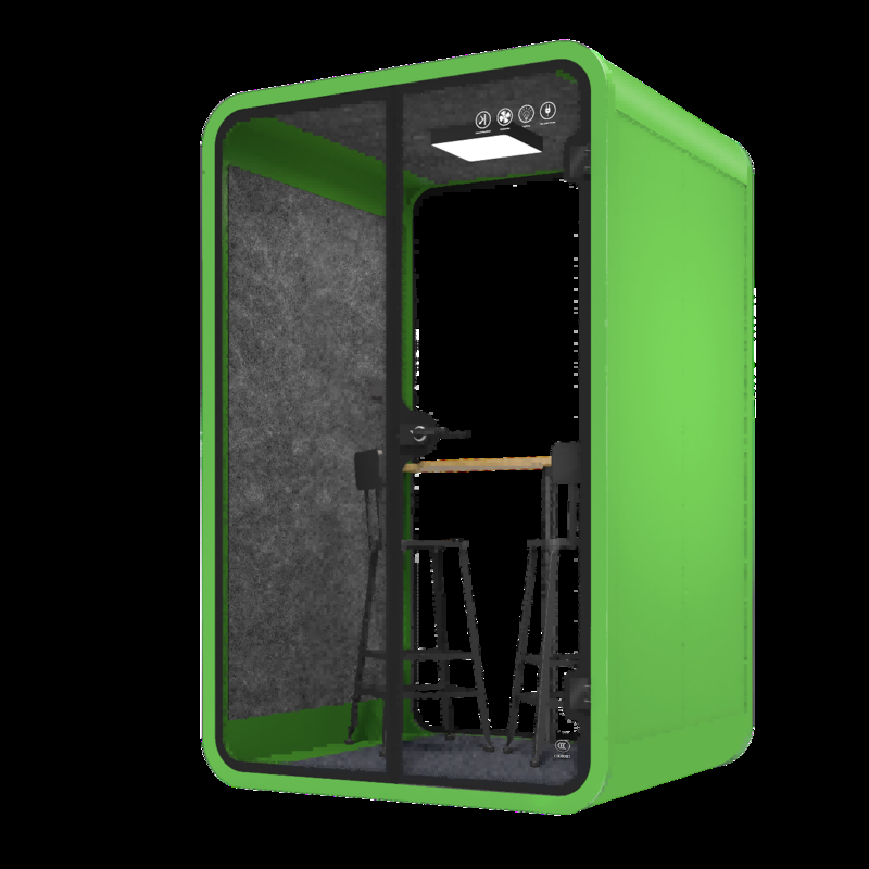Modern Meeting Room Pods Multiple Color 2 Person Phone Booth