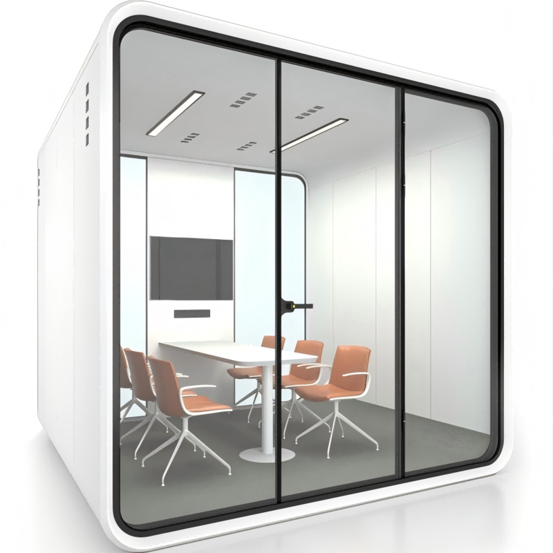Safety Office Quiet Pods White Soundproof Work Pods Portable For Co Working Areas