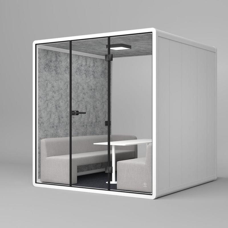 Double Sealed Acoustic Office Pod 100V - 240V Silent Office Pod For Confidential Business Meetings