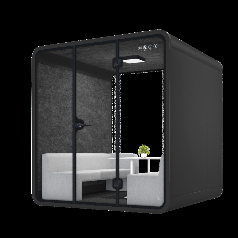 Multi Person Acoustic Office Pod Durable Modular Meeting Pod Customized