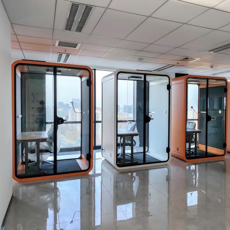 Silent Indoor Office Pod Acoustic Home Office Booth Assembled