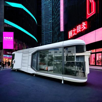 Good price Versatile Modular Capsule House Steel Structure Prefab Capsule House Durable online