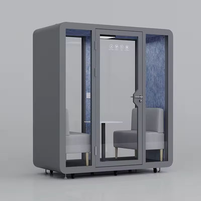 Bon prix Cabines d'isolation phonique professionnelles privées pour deux personnes, entièrement fermées, 200*120*230cm en ligne