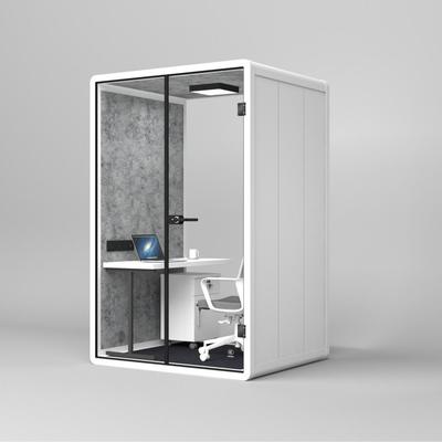 Bon prix Cabine acoustique extensible pour une personne, blanche, avec système de dissipation thermique en ligne