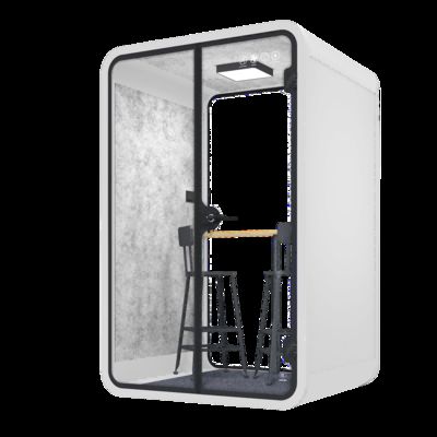 Goede prijs Akoestische Interview Pods Wit 2 Persoons Pods Met Een Stabiele Anti-Slip Basis online