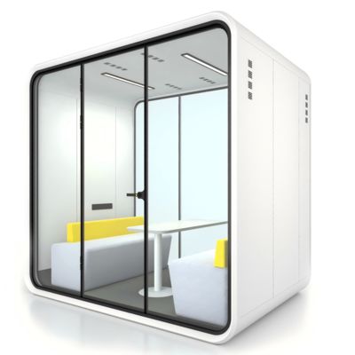 Bon prix Pods d'espace de travail de bureau blancs, modulaires, cabine téléphonique silencieuse, personnalisée en ligne