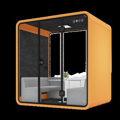 Prezzo buono Cabina acustica per riunioni 100V - 240V personalizzata per 4 persone in linea
