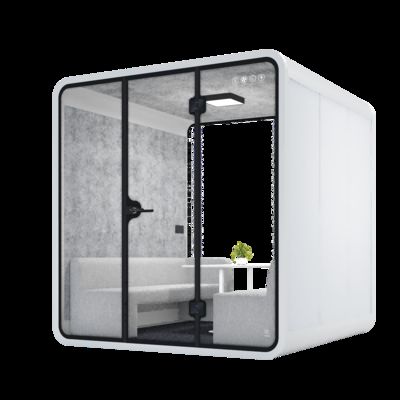 Good price White Acoustic Office Pod Multi Person Sound Isolation Pod High Capacity online
