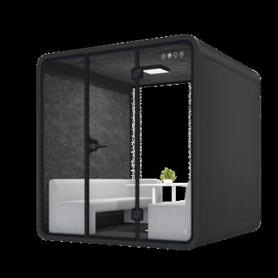 Buen precio Módulo acústico de oficina para varias personas, duradero, modular, para reuniones, personalizado en línea