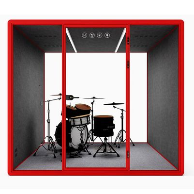 Good price Assembled Soundproof Recording Booth Versatile Noise Cancelling Pod Customized online
