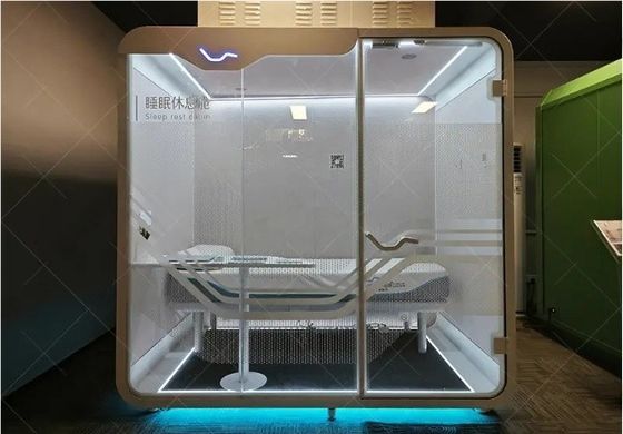 Goede prijs Stille Nap Capsule Geluiddichte Slaapcabine Op Maat Gemaakt Voor Zakenreizigers online