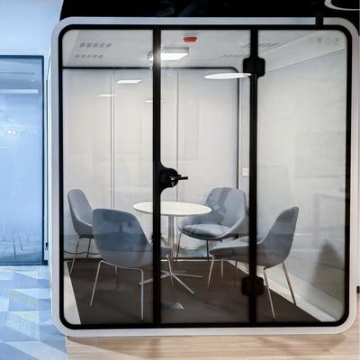 Guter Preis Modulare Indoor-Büro-Pod-4-Sitzer-Fertig-Home-Office-Pod-Maßgefertigt Online