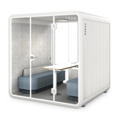 Good price Removable Office Acoustic Booth 220V Silent Work Pods Extendable With Furniture online