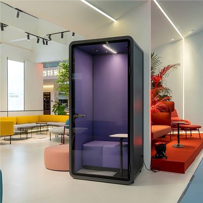 Bon prix Cabine téléphonique insonorisée et privée, plusieurs tailles, pods de réunion modulaires 52W pour espace de travail en ligne