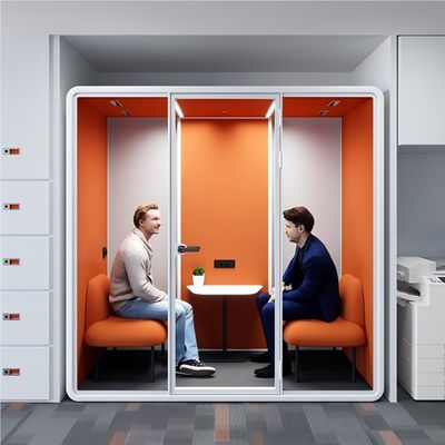 Good price Efficient Office Soundproof Meeting Booths High Privacy 2-4 Person Pod 100-240V With Easy Installation online