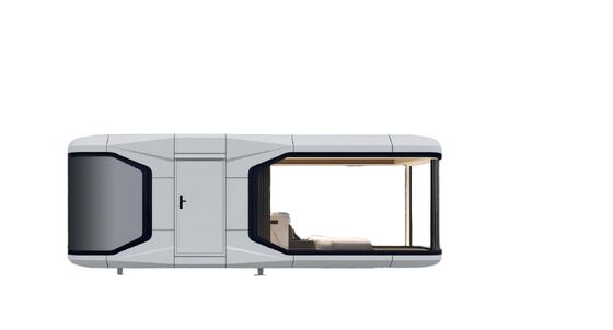 Good price 28m² Fluorocarbon Process Aluminum Alloy Shell Space Mobile House online