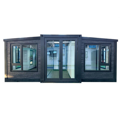 Goede prijs 20ft Double Wings Slopend Dak Uitbreidbaar Opvouwbaar Huis Voor Familie Leven online