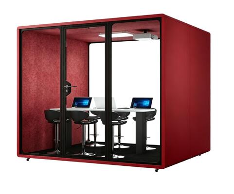 Prezzo buono FX Series Ufficio Società di riduzione del rumore Sala riunioni con serratura magnetica sigillata Porta in vetro temperato in linea